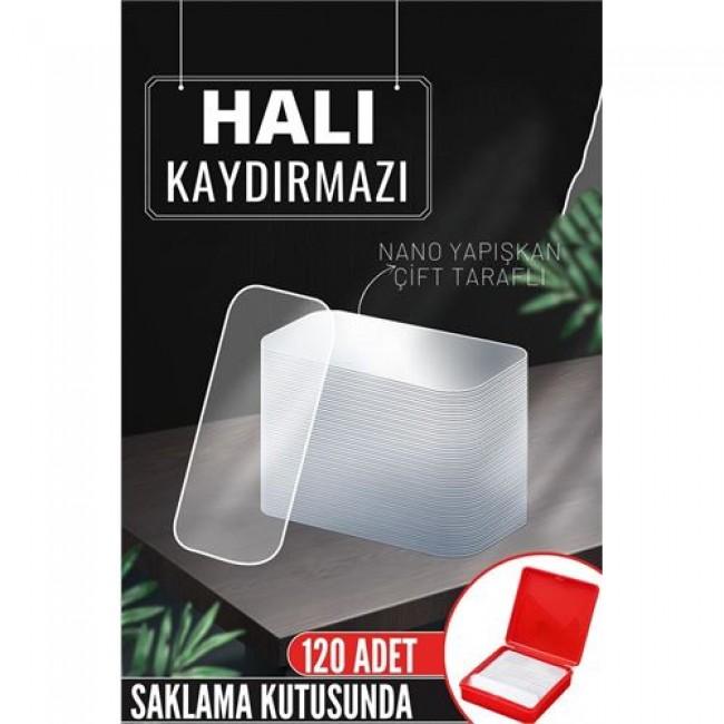 Renkmix Halı Kilim Yolluk Kayma önleyici 120 Adet Pvc Nano