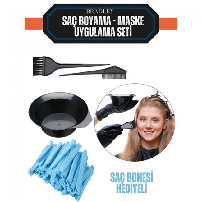 Renkmix Saç Boyama Seti 24 Saç Bonesi