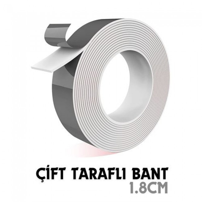 2 Metre çift Taraflı Yapıştırıcı Bant çivisiz Montaj