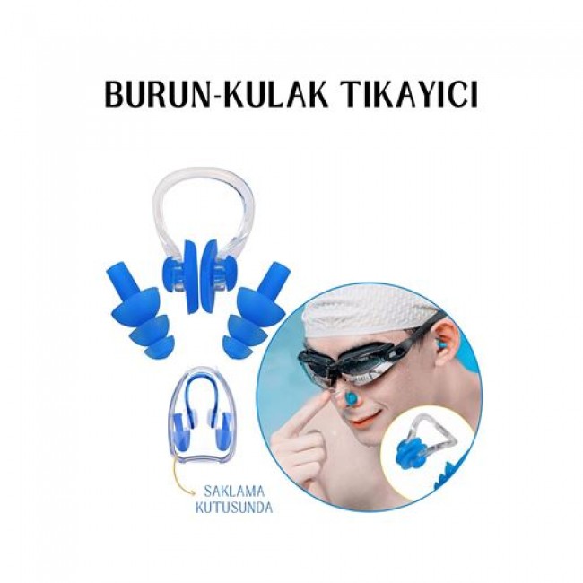 Kulak Ve Burun Tıkayıcı Havuz Seti