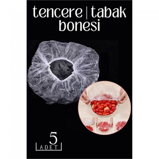 Tencere Tabak Bonesi 5 Li Paket