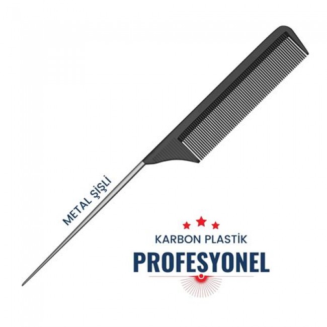 Krepe Tarağı Metal şişli Absolute Profesyonel