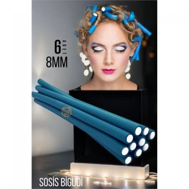 8 Mm Sosis Latex Bigudi 6 Lı Paket