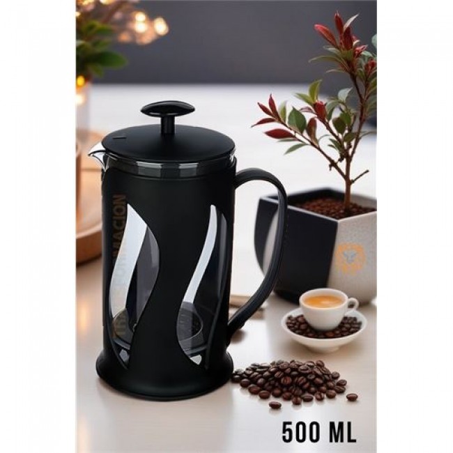 French Press 500 Ml Si̇yah