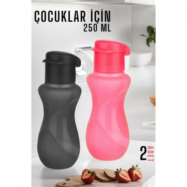 çocuk Matarası 2 Adet 250 Ml