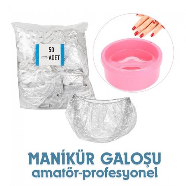 Manikür Galoşu 50 Li Paket