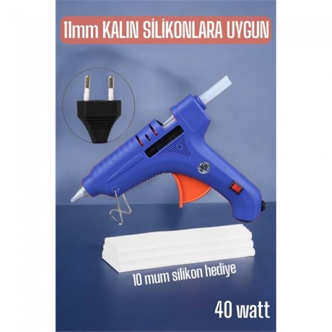 Sıcak Silikon Tabancası 40 Watt Kalın Tip