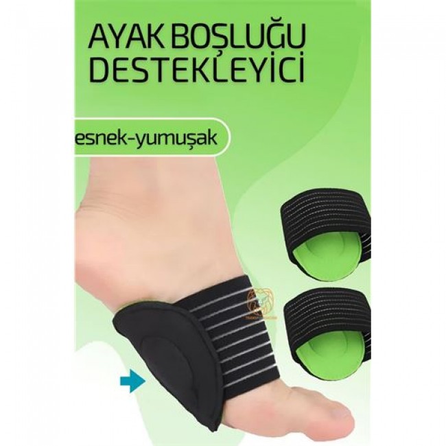 Ayak Boşluğu Desteği Esnek Yumuşak Ayak Rahatlatıcı