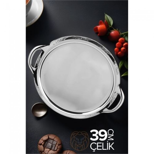 4 Adet çelik çay Tepsisi śliwiński Design 719626