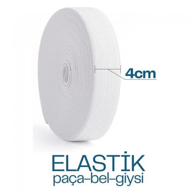 Renkmix 40 Metre Yassı Bel Paça Giysi Lastiği  3 Cm 716724 Toptan Paket