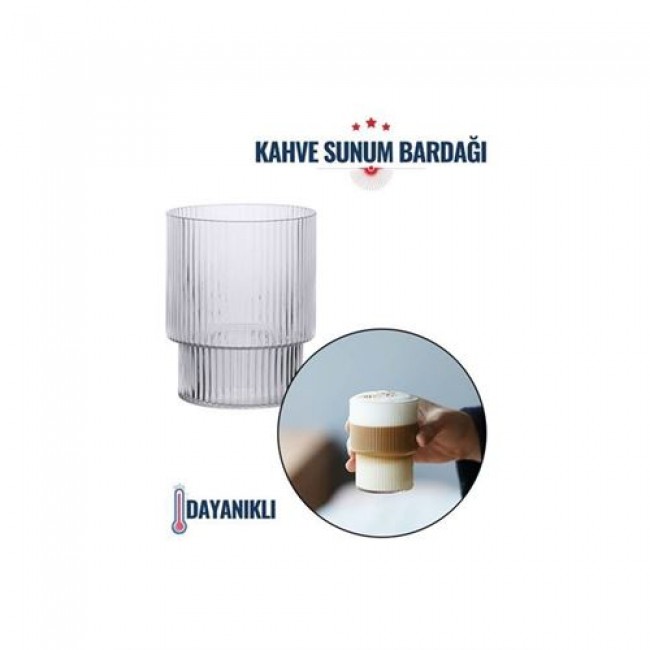 Renkmix 4 Adet Kokteyl Sunum Bardağı Sıcak Soğuk P.paronetto Design 718159 Toptan Paket