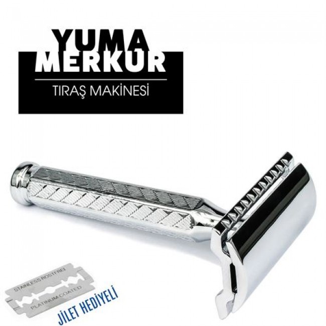 Renkmix 4 Adet Yuma Merkür Manuel Tıraş Makinesi 715832 Toptan Paket