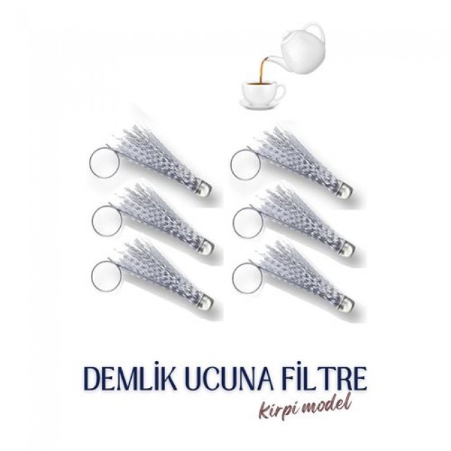 Renkmix 24 Adet Demlik Ucuna Filtre  Novy Design 718918 Toptan Paket