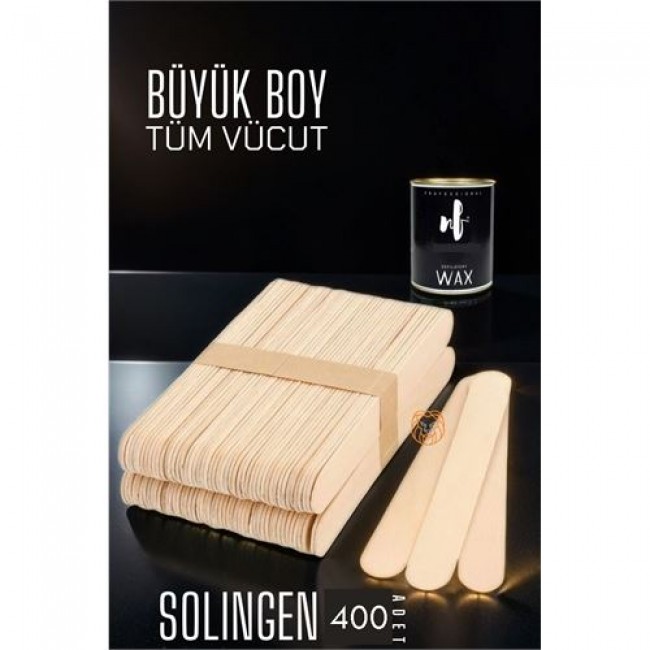 Renkmix 4 Adet Ağda Spatulası Solingen Büyük Boy 100 Adet 719550 Toptan Paket