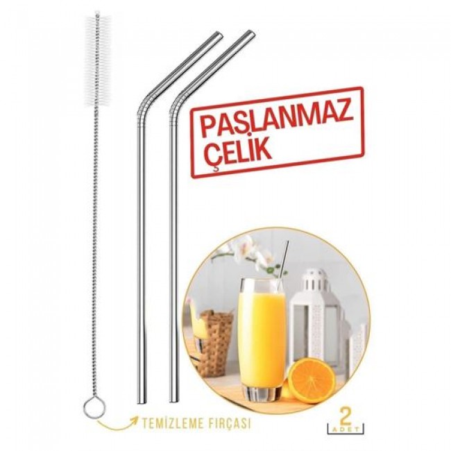 Renkmix çelik Pipet Seti Pierre Design