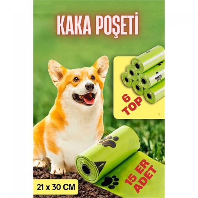 Renkmix Köpek  Kaka Poşeti 90 Adet Köpek Dışkı Poşeti