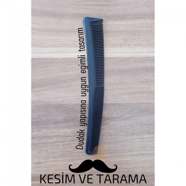 Renkmix 4 Adet Bıyık Kesim Ve Tarama Tarağı Eğimli Bıyık Tarağı 720852 Toptan Paket