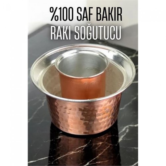 Renkmix Bakır Rakı Soğutucu