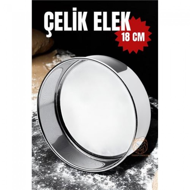 Renkmix Metal Un Eleği 18 Cm