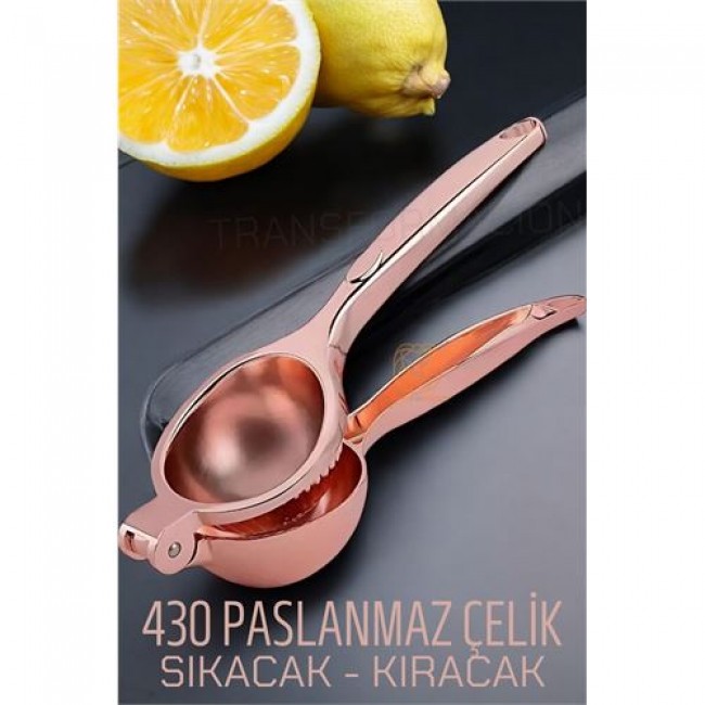 Renkmix Rose Limon Sıkacağı Paslanmaz çelik