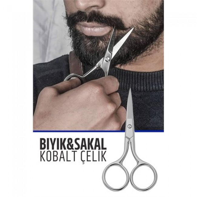 4 Adet Bıyık Sakal Düzeltme Makası 10 Cm Solingen Professional 721050