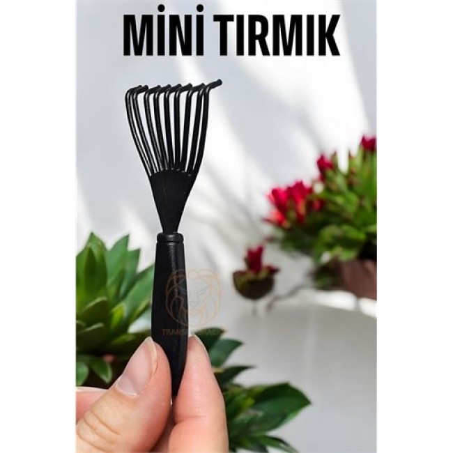 çiçek Toprağı Temizleme Tırmığı Mini Tırmık