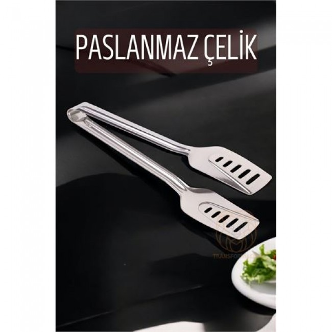 Salata Maşası Pasta Yemek Maşası Paslanmaz çelik