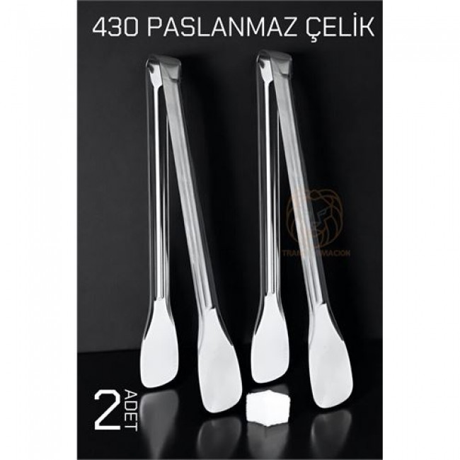 Mini şeker Maşası Paslanmaz Zazzeri Classic 2 Adet