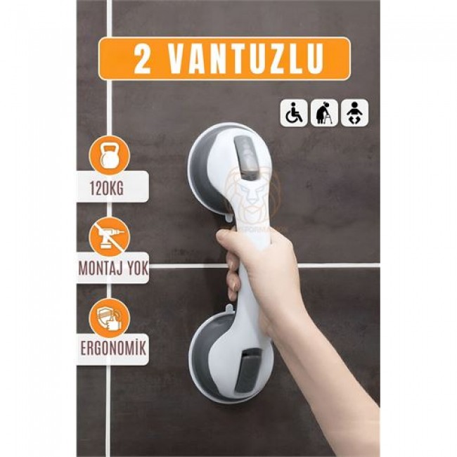 Banyo Duş Yardımcı Vantuzlu Tutacak Yardımcı Anne