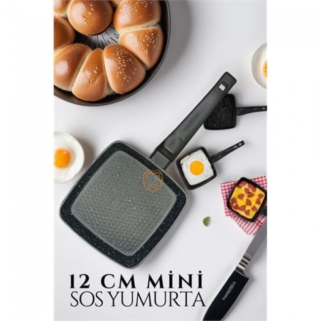 Mini Döküm Yumurta Sos Tavası