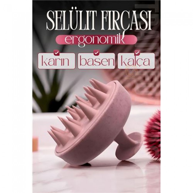 Selülit Fırçası Ergonomik Tasarım