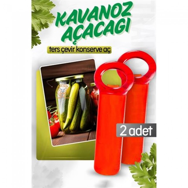 Kavanoz Açacağı Konserve Açacağı 2 Adet